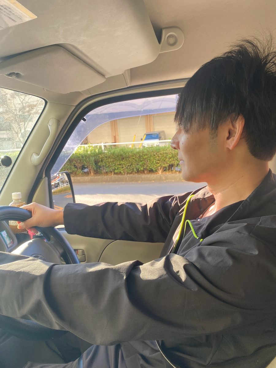 運転中のドライバー